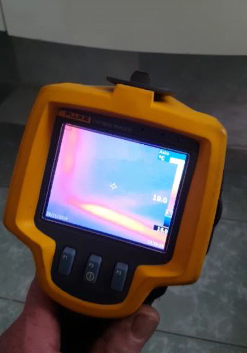 Servizio con termocamera a infrarossi - Termoidraulica Parolin